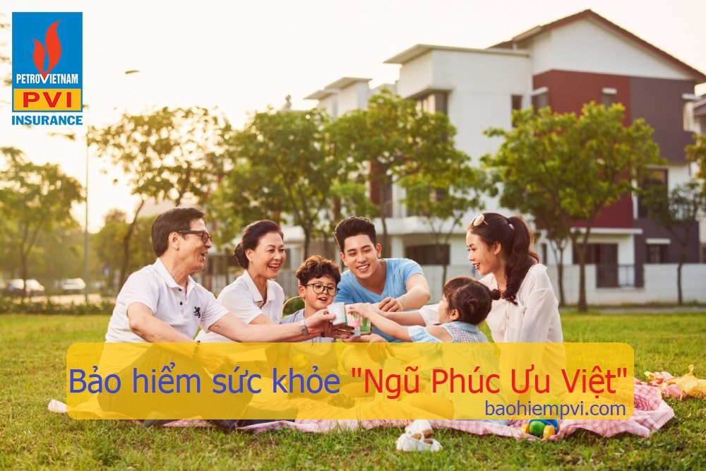 bảo hiểm sức khoẻ ngũ phúc ưu việt pvi