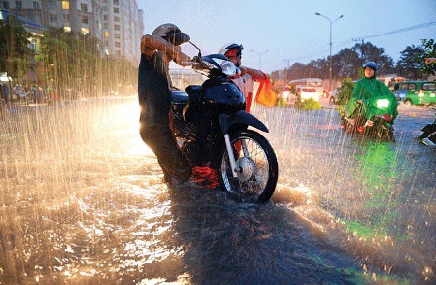 bảo hiểm xe máy ngập nước